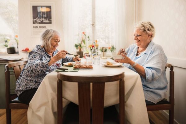 En glädjefylld måltid